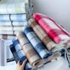 Mohair Scarf Women'S Winter Fashion Plaid Scarf Women'S Winter Winter Winter Thickened Versatile Shawl Scarf