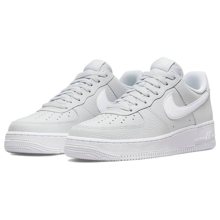 Nike Air Force 1 Low 07 Pelle Granulosa Platino Puro CT2302-003