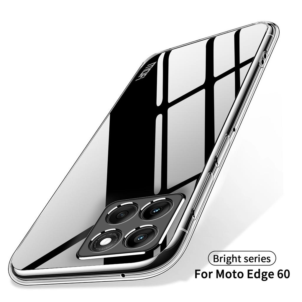 Για Motorola Edge 60 5G Διάφανη Θήκη Τηλεφώνου MOFI Εξαιρετικά Λεπτή TPU Κάλυψη Πίσω Μέρους Τηλεφώνου