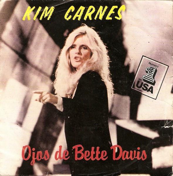 

7inch Record KIM CARNES Ojos De Bette Davis 10C006086359 EMI America 1981 Spain Rock Used