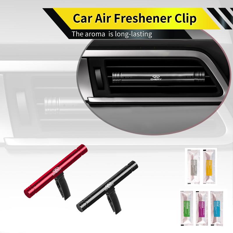 Car Air Vent Perfume Aromatherapy Freshener Flavoring Smell For Chery Tiggo 5 2 3 7 4 PRO 8 Pro Max E5 C5 5X IQ QQ Fulwin Face C111