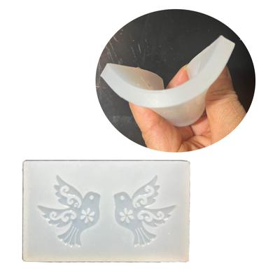 Epoxid Silikonform Taubenförmige Zubehörformen Flexible Ornamente Herstellungsform Schmuckherstellung Zubehör Werkzeug