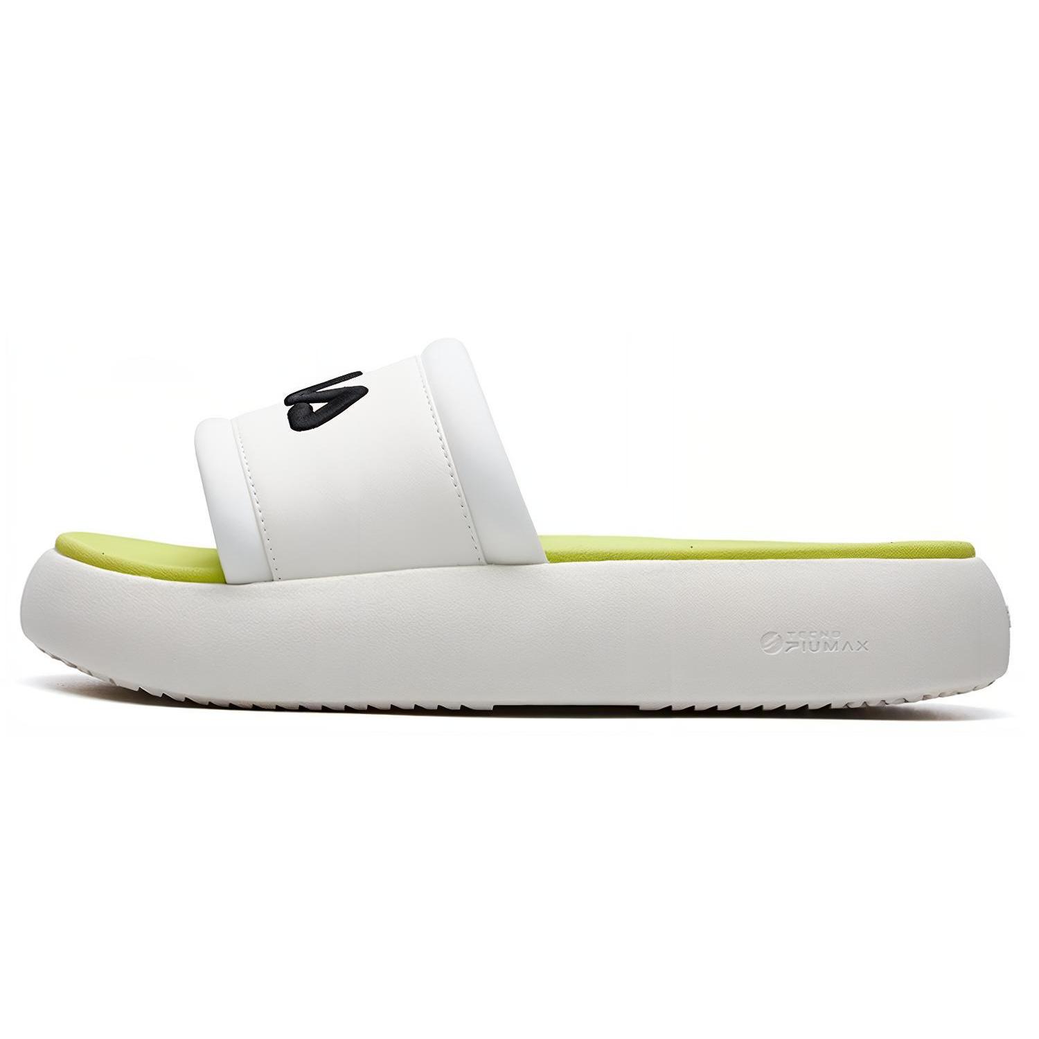 FILA Donut Fashion Slipper Gs White Women s F12W124622FSW 37.5