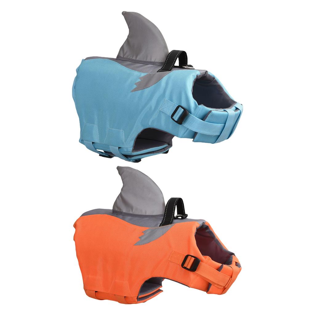 Hunde-Rettungswesten Badeanzug Hunde-Schwimmweste Verstellbarer Gürtel Schwimmhilfe Sicherheits-Badeanzug zum Schwimmen Bootfahren