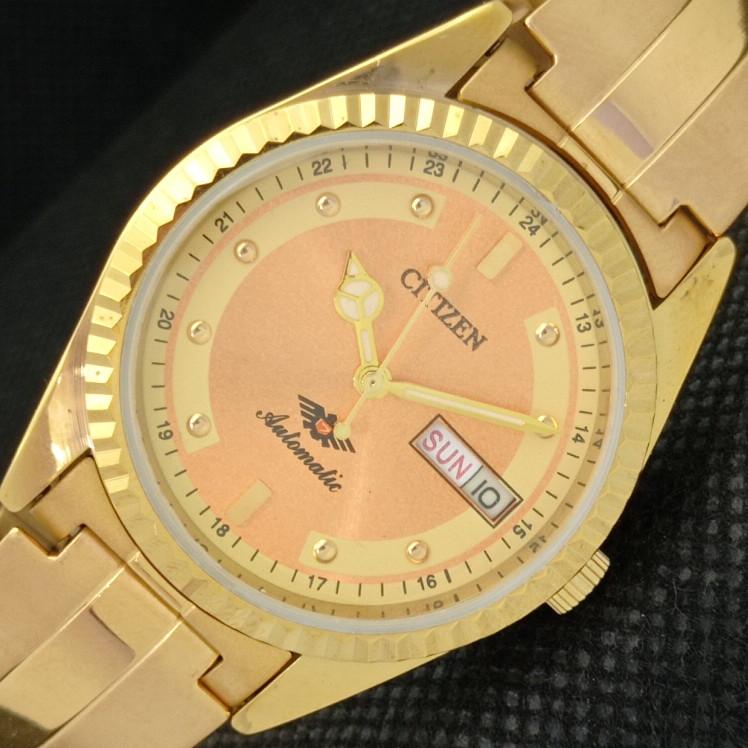 

ВОССТАНОВЛЕННЫЕ ВИНТАЖНЫЕ CITIZEN AUTO 8200 ЯПОНИЯ МУЖСКИЕ D/D ЗОЛОТЫЕ ЧАСЫ 610b-a317817-2 SKU610b-a317817