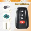 SUPALAND Smart Key Fob Fits for Toyota Corolla 2019 2020 2021 2022 Keyless Entry Remote Control Key Replacement HYQ14FBN 231451-2000 Board