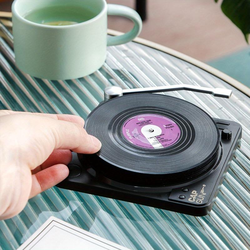 7-teilige bunte Kunststoff-Untersetzer-Sets Hitzebeständig Dekorative Getränkeuntersetzer für Esszimmer & Küche für Hochzeiten Bankette Geschenke Geburtstag