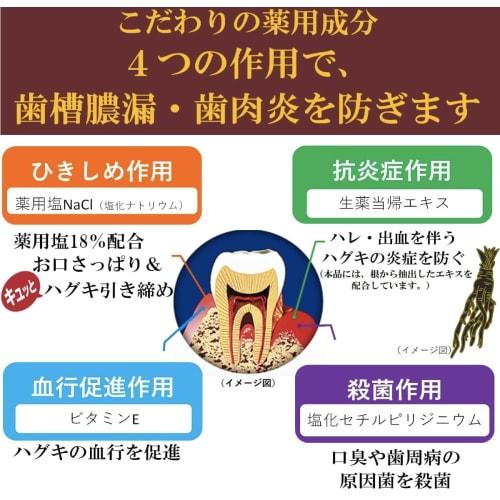 Bulk Purchase: Sunstar Angelica Power Medicated Salt Toothpaste, 85g (3 X 200ml) IIDAYS Original