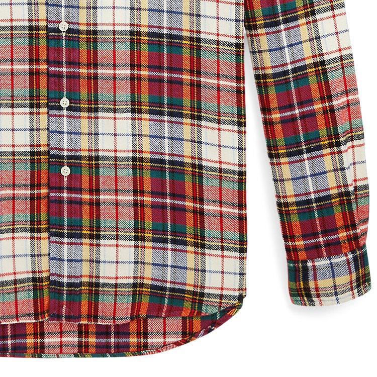 Polo Ralph Lauren FW23 Plaid Single-Breasted Casual Long Sleeve Shirt Men shirts Multicolor MNPOWOV16823092-999
