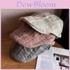 Classic British Style Flat Cap With Breathable Cotton For Summer Casual Men Women