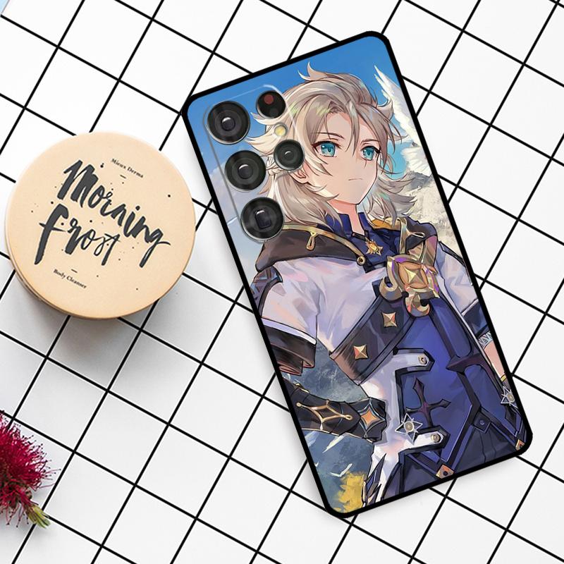 

Albedo Genshin Impact Case For Samsung Galaxy S24 FE S20 FE S21 S22 S23 S24 S25 Ultra S9 S10 S25 Plus Phone Cover Galaxy S10