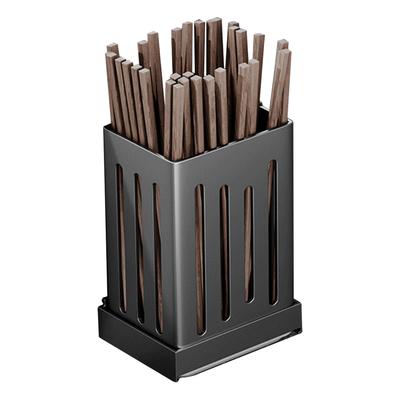 Kitchen Utensil Holder Space Saving Wall Mounted Chopsticks Spoon Basket with Drainage Function