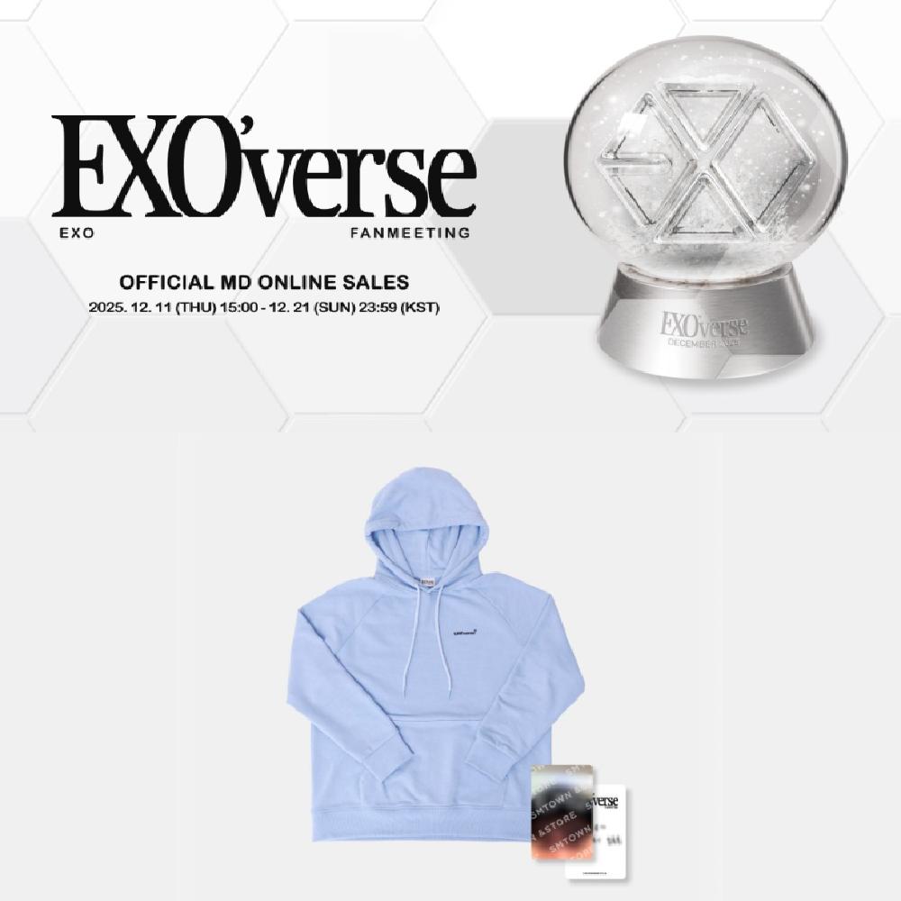 

Предзаказ 2025 EXO ФАНВСТРЕЧА EXO verse Худи + Набор фотокарточек SEHUN