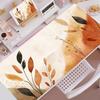 Bohemian Style Plants Mouse Pad Gaming Mouse Pad Mouse Pad with Edges and NonSlip Rubber Base Extended Mouse Pad Desk Mat