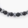 Jbans Classic 6Mm Asymmetrical Seahorse Mix Black Onyx Gemstone Bracelet (C2401Ac1157_Bk)