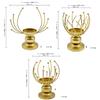 Wrought Iron Wedding Table Candlestick Decorations Home Candlelights Dinner Metal Candle Holder