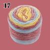100g 240M 1 Roll Rainbow Woollen Yarn New Soft Hand Woven  Yarn Hat Scarf Sweater Gradient Color Dyeing Crocheting Blend Yarn