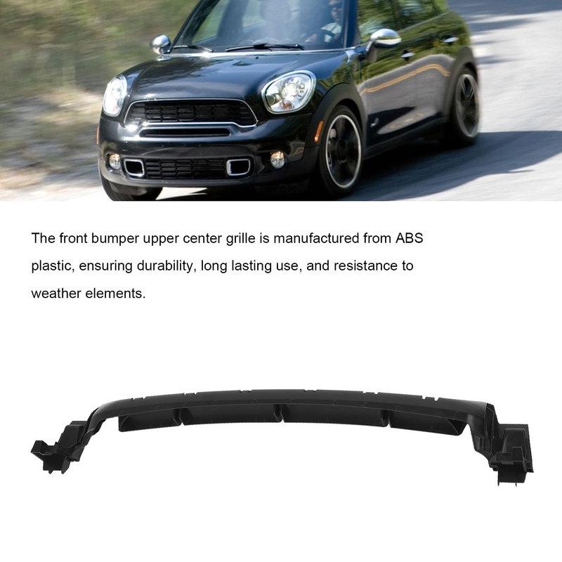 Front Bumper Upper Center Grille 51119808100 Medium Radiator Grill for Mini R60 Countryman JCW Cooper S R61 Paceman