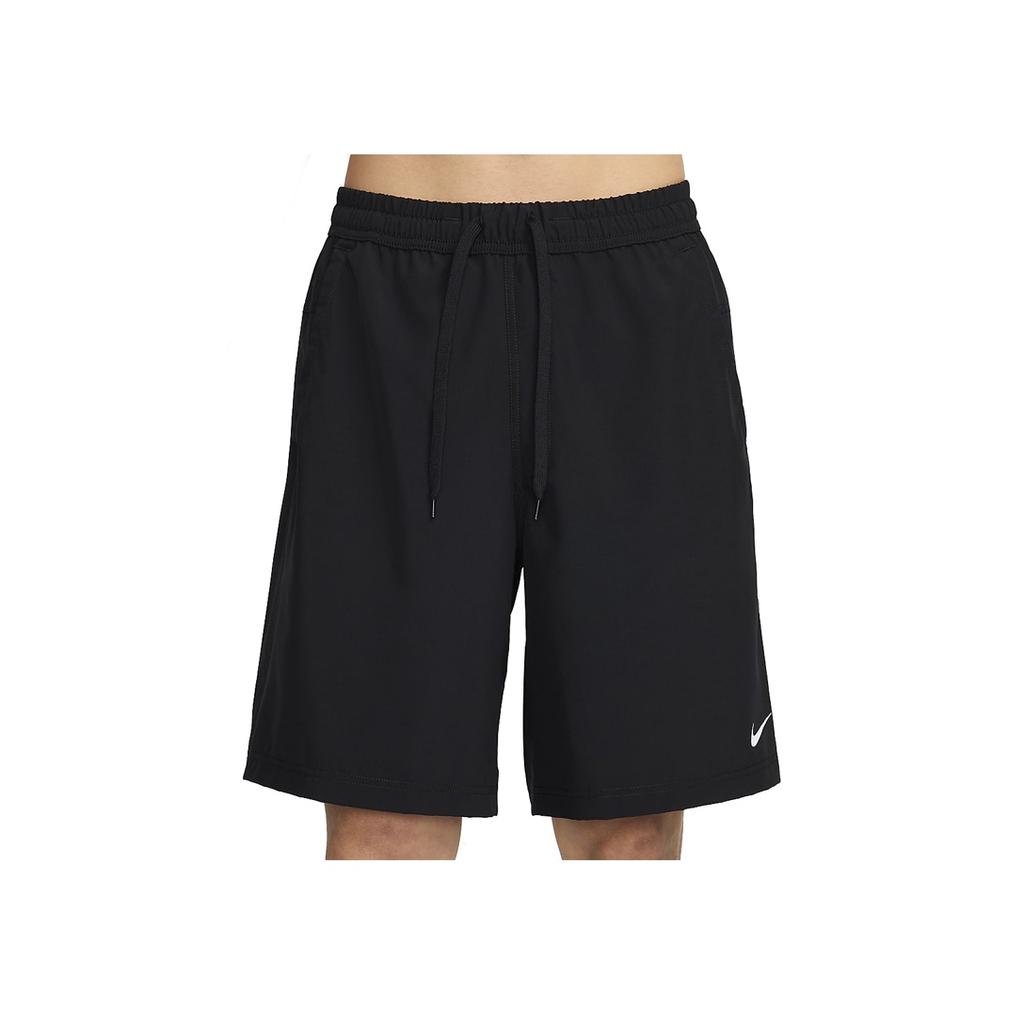 Nike Solid Color Casual Lace-Up Comfortable Mid-Waist Five-Point Sports Shorts Men shorts Black FN2999-010