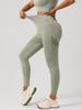 Seamless European-American Yoga Set: Women's Short Sleeve Top & High Waist Hip-Lifting Long Pants