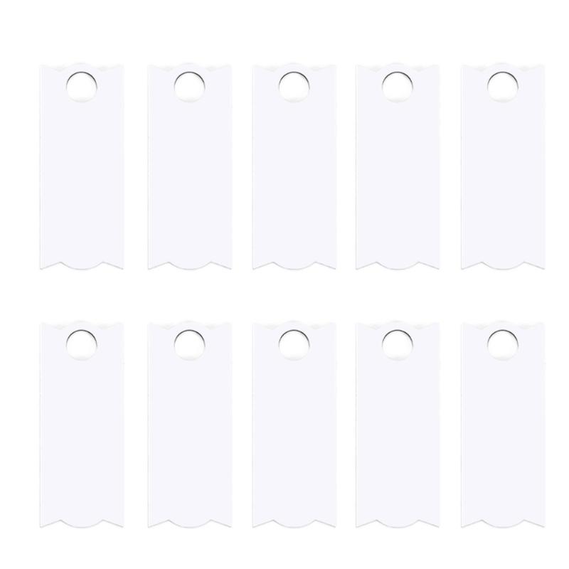 10pz Targhette Nome Vuote per Tazze da Sublimazione 40oz Tavola per Trasferimento Termico per Fai da Te e Artigianato Targhetta Personalizzata