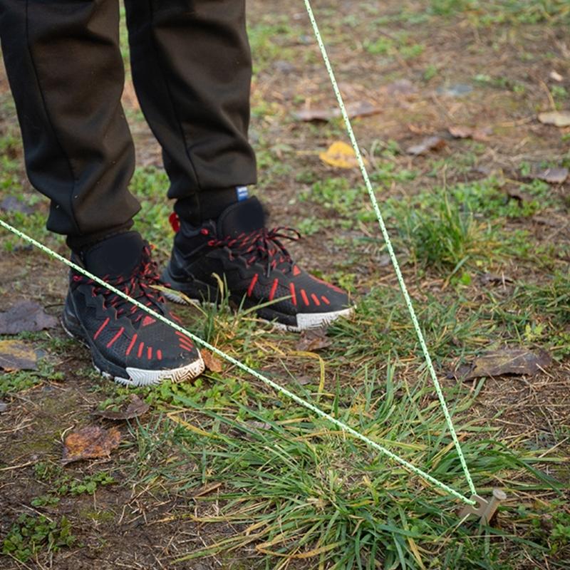 Reflektierende Paracord Zelt Abspannleine Seil Outdoor Camping Survival Seil Zelt Lanyard Riemen Wäscheleine Seil Einfach zu Benutzen