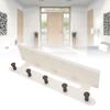 Wall Mount Clothing Rack with Board Hanging Storage Shelf Coat   for Home Entryway Bedroom Bathroom