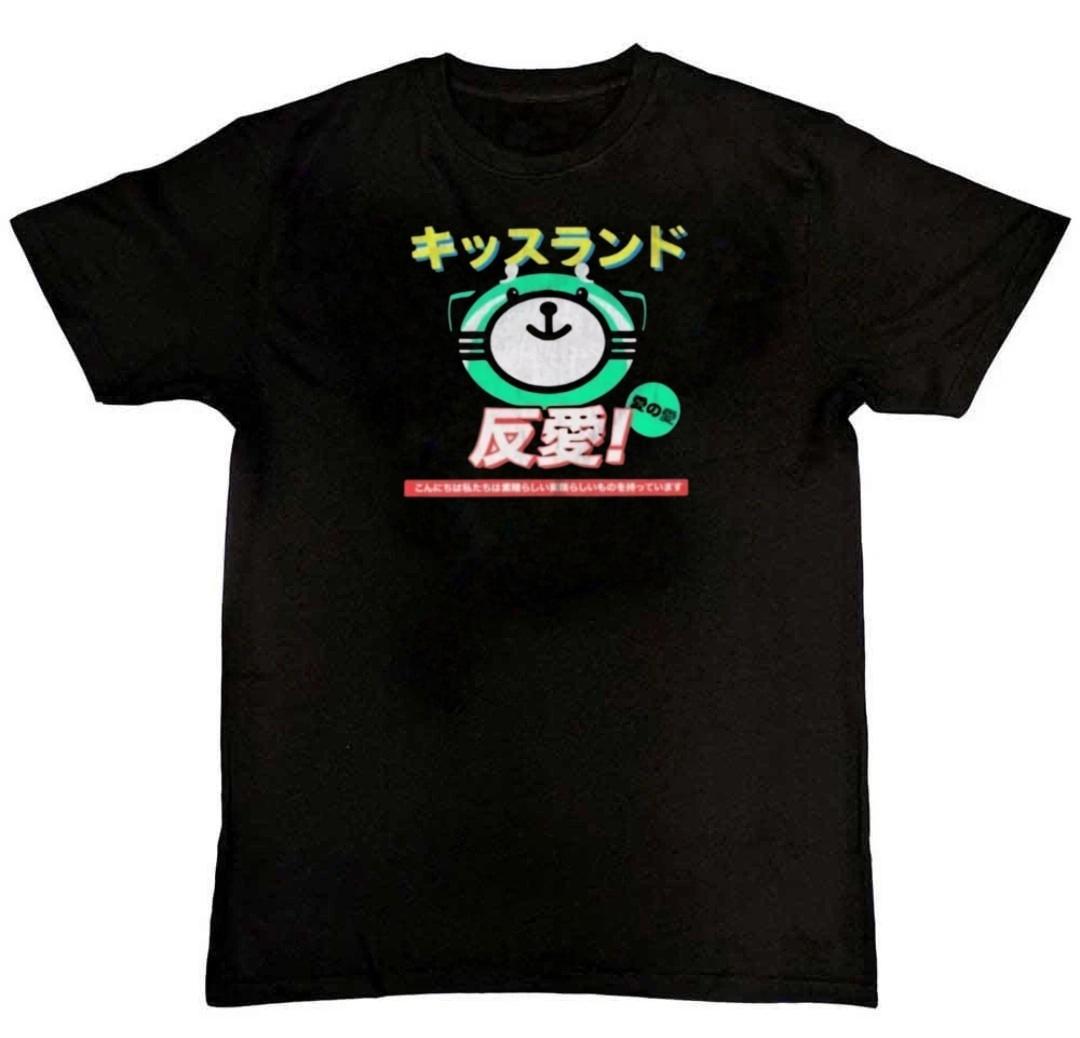 The Weeknd KISS LAND Tour Graphic Print Mens T-Shirt S