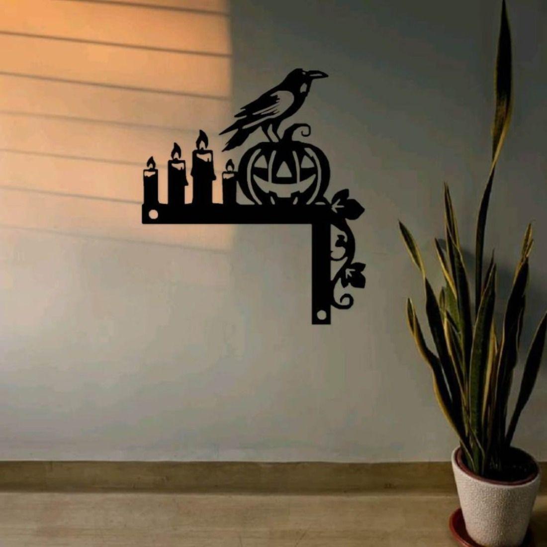 Halloween Metal Decor Iron Art Wall Hanging