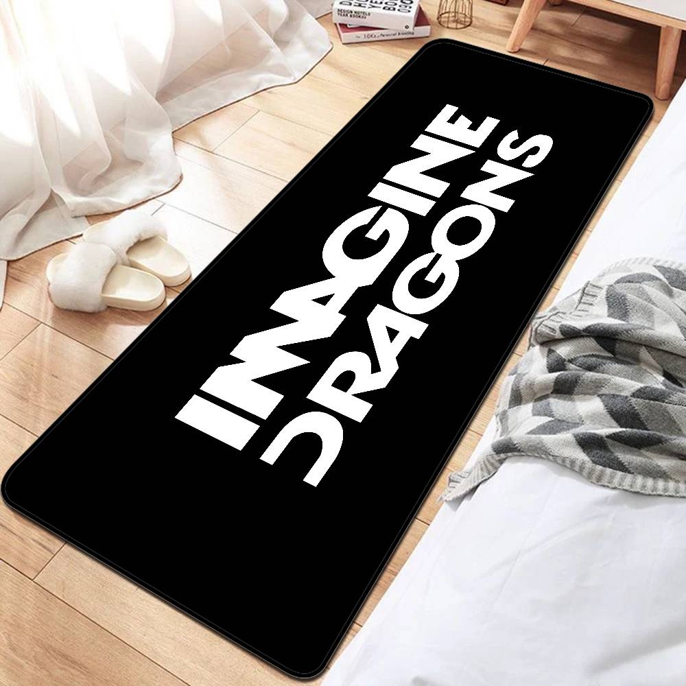 

Hot Music I-Imagine D-Dragons Room Mats Cheaper Anti-slip Modern Living Room Balcony Printed Household Carpets 50x80cm