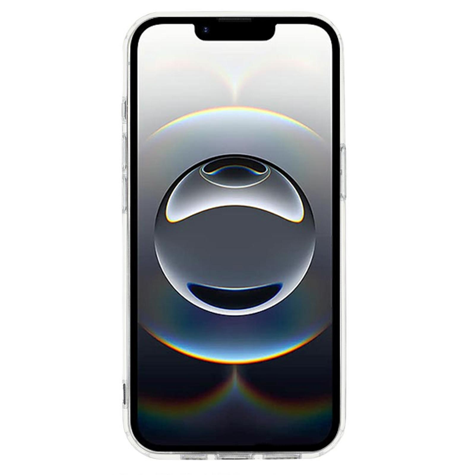 

For iPhone 16e Case Compatible with MagSafe TPU+PC Clear Back Cover Type A