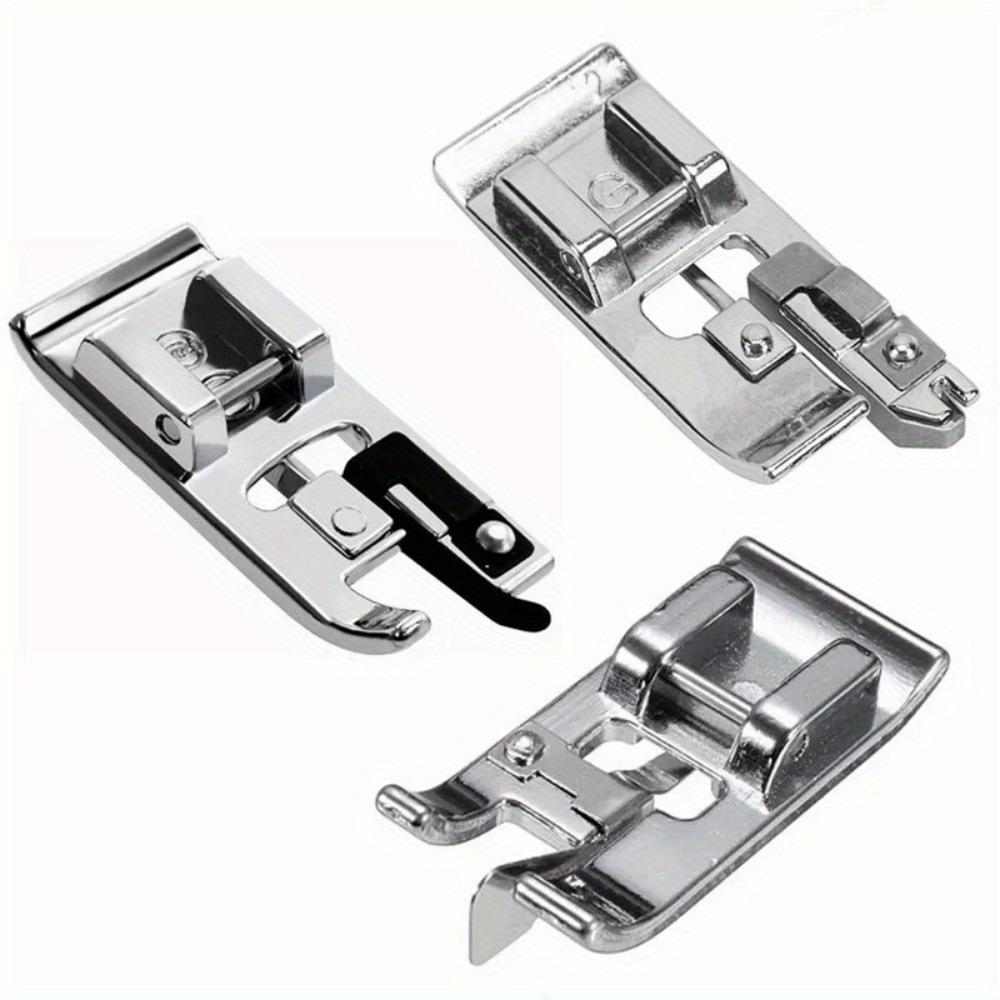 2 Pezzi Tessuti Spessi Piedino Overlock Adatto per Macchine da Cucire Multifunzione Domestiche Juki Singer Brother 5BB5950.