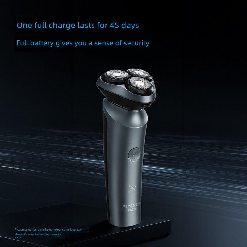 Flyco Shaver Electric Men Shaver Fully Washable Smart Charging Shaver Flagship Authentic Fs923