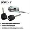 Ignition Lock Cylinder Switch with 2 Keys for Toyota Tundra 2003-2006 Sequoia 2001-2007 Avalon 2005-2012 Replace 89703-33070