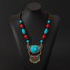 Exotic Bohemia Hair Chain Women Head Chain Turkish Headwear Casual Beads Tassels Headbands  Party