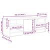 TV Cabinet 102 x 35 x 36.5 cm Reclaimed Wood Engineered Wood