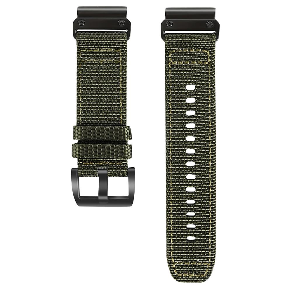 22mm Watch Band for Garmin Fenix 7 Pro/Fenix 8 47mm/Tactix 8 47mm Adjustable Nylon Strap