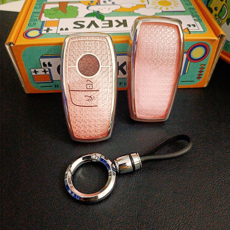 New Fashion For Mercedes Benz A C E S G Class Glc Cle Cla Glb Gls W177 W205 W213 W222 X167 Amg 3 Button Car Key Case Cover Fob