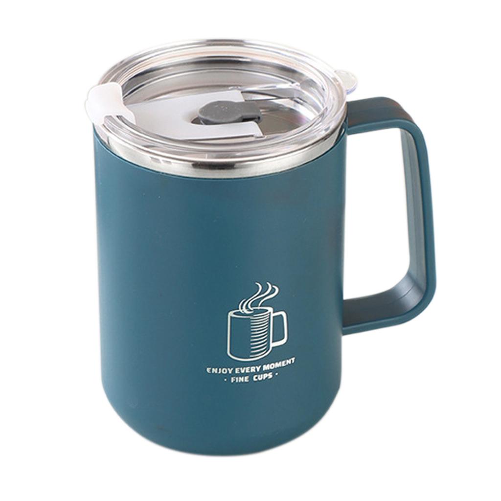 Double-Wall Insulated Coffee Mug Anti Scalding Water Cup For Cold & Hot Drinks 304 Stainless Steel Tea Milk Coffee Cup