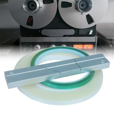 1/4 10 Inch Tape Splicing Set and Leader Tape Open Reel Audio Splicing Kit Hold Tape Repair Kit for Revoxsonido Open Reel Tape