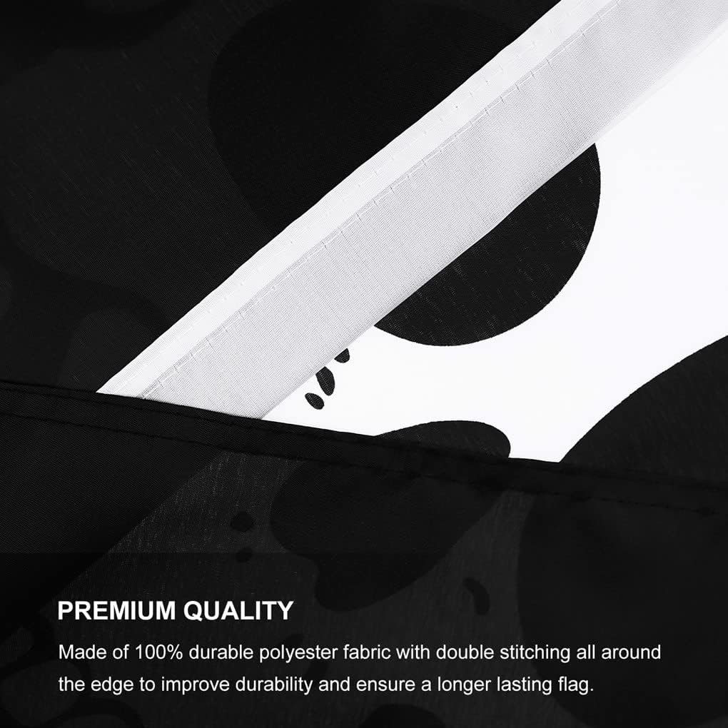 

Prestige Worldwide Flag Boats and Hoes Flag 2x3FT,100D Polyester,Flags with 2 Brass Grommets . (Black 2x3)