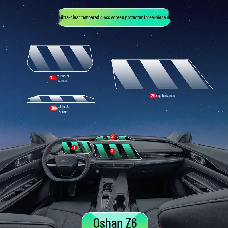 Changan Oshan Z6 Konsolen-Schutzfolie - Innenraum-Autozubehör