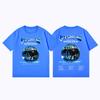 Band Punk Rock The Offspring Supercharged Tour 2026 Magliette Grafiche Alta Qualità Moda Maglietta Unisex Casual Magliette in Cotone