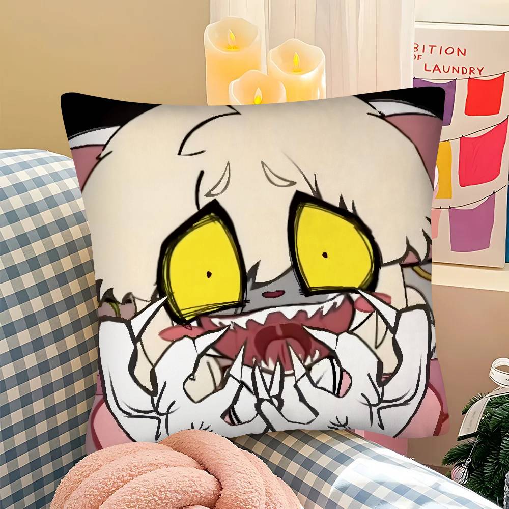 pc Terrible Mouse Lorna Pillow Case Fashion Square Pillowcase Bedroom Sofa Room Ins Decoration Leisure
