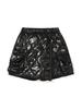 BBC EARTH W Primaloft Wave Quilted Skirt Pants_Black