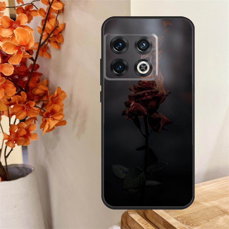 Red Rose Flower Funda For OnePlus 13R 13 12 12R 11 10 Pro 8T 10T OnePlus Nord 4 CE 2 3 Lite N30 N20 N10 Case