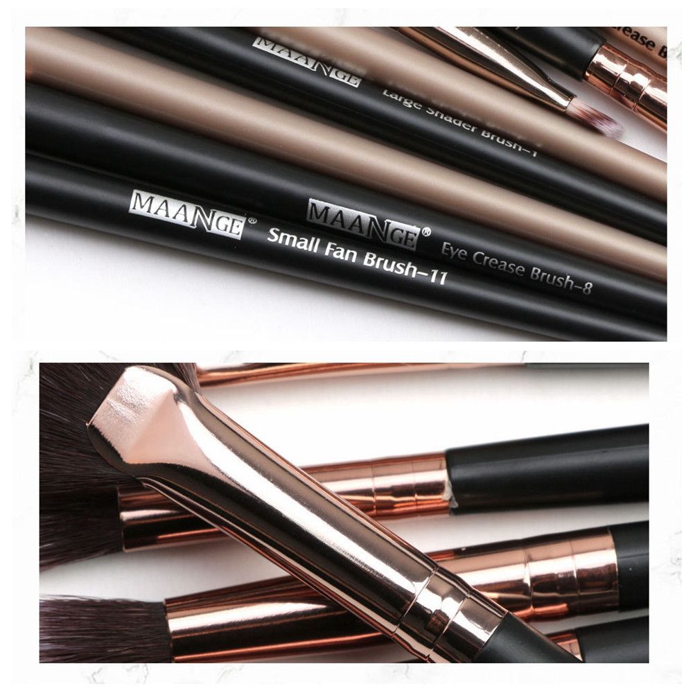 5 Pcs Hot Women Beauty Makeup Eyeliner Brush Eyeshadow Contour Eye Blending Brushes Blusher Tool