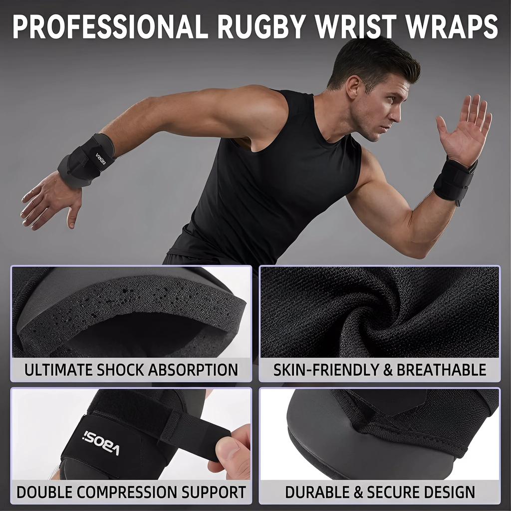 Wrist Support Brace with Adjustable Strap - Neoprene Compression Wrist Wraps ,Breathable Anti-slip Wrist Protector for Men Women