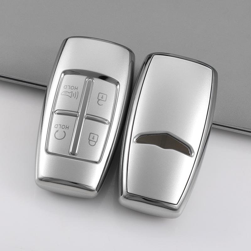 Women's Genesis G80/G70/GV80/GV70 Car Key Cover - Premium Aluminum Alloy