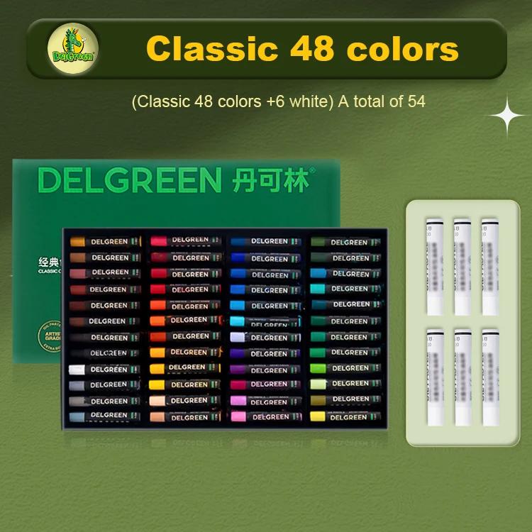 24/36/48/72 Colors Oil Painting Stick Set Heavy Color Ultra Soft Oil Pastel Children DIY Various Painting Style Art Supplies